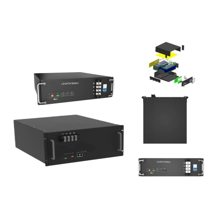 Wysokonapięciowy 50kWh Lifepo4 Rackmount Litium Battery Energy Storage System dla zastosowań przemysłowych