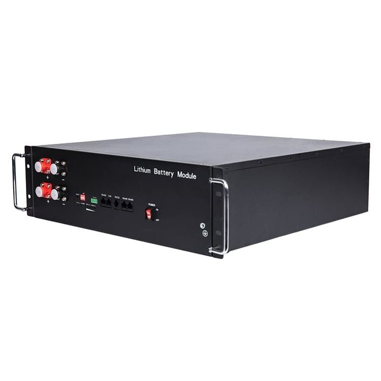 Niskie napięcie 30kwh 50kwh Rackmount Lifepo4 Bateria litowa Wybór rezerwy mocy