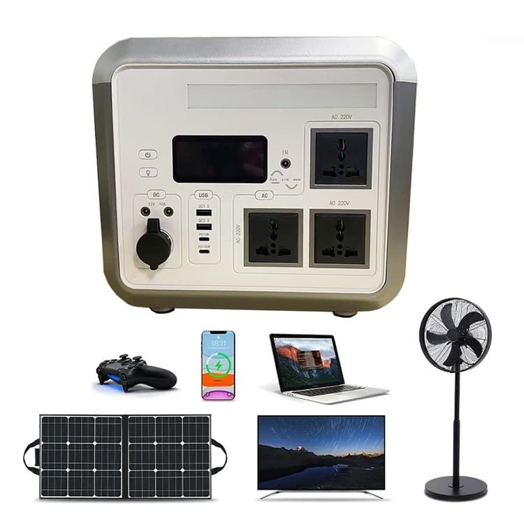 System akumulatorów LiFePO4 do magazynowania energii słonecznej, elektrownia o mocy 1200w do kempingu na zewnątrz