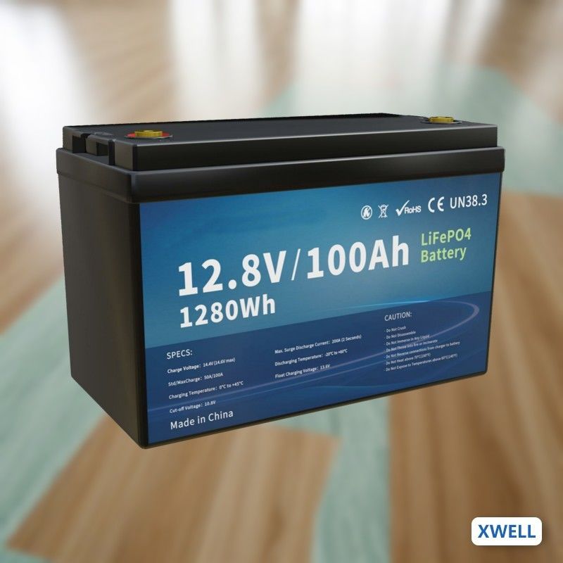 12.8V 100AH Litium Ion LiFePO4 Bank Do Zastąpienia VRLA Bateria Bateria głębokiego cyklu